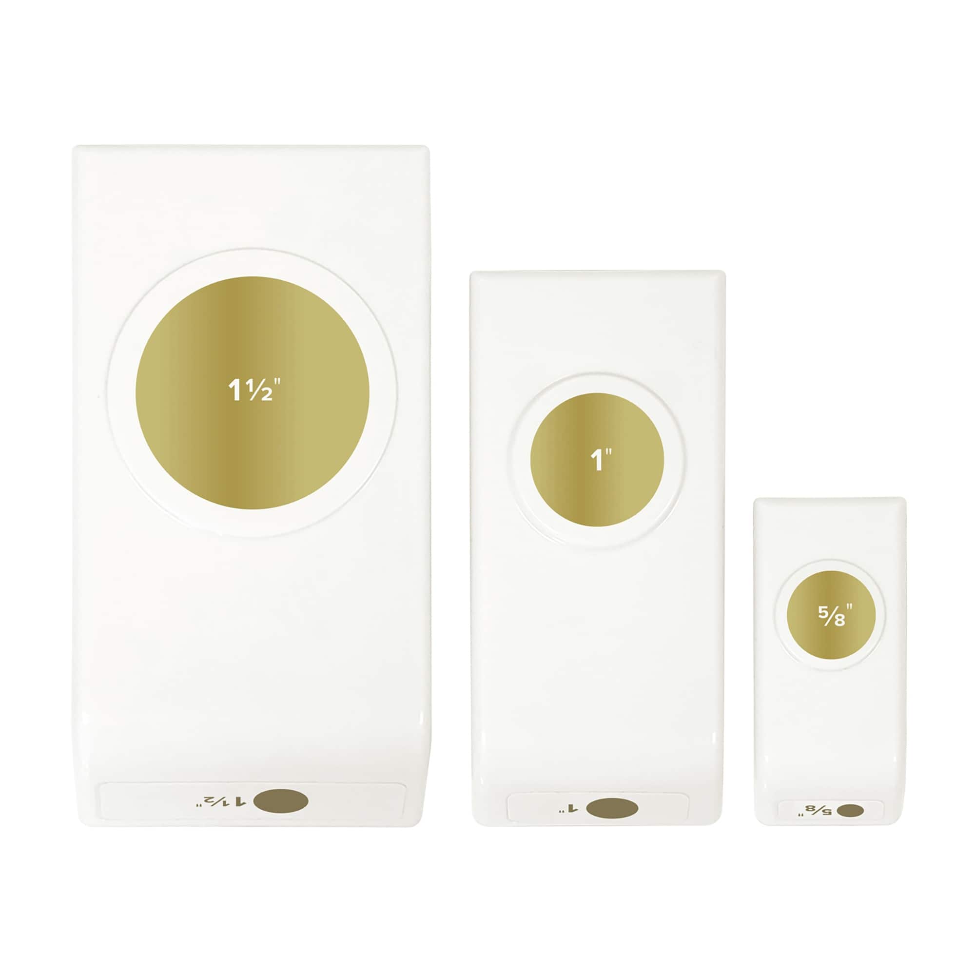 We R Memory Keepers® Circle Layering Punches, 3ct.
